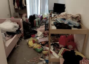 Messy Bedroom Cleaning